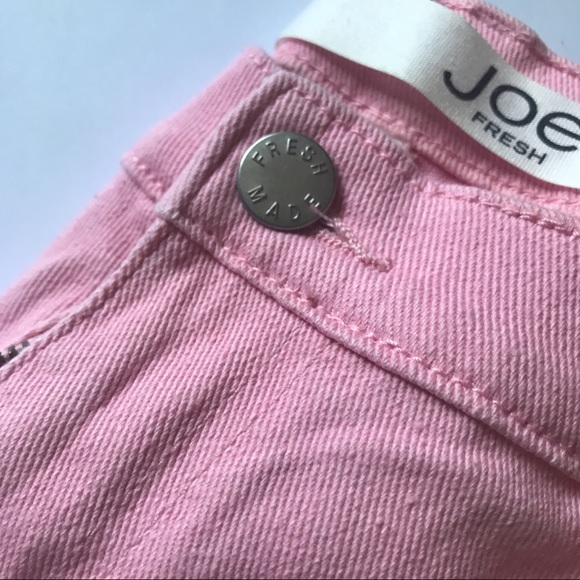 🛍 Joe Fresh Slim Pink Capri - Picture 3 of 5
